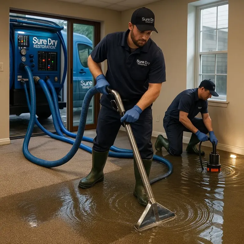 Water Extraction and Removal process in Mount Sterling, OH